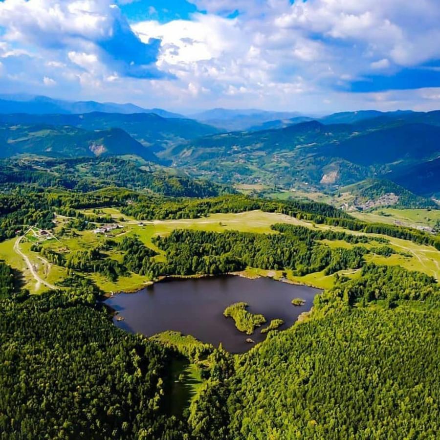 Hotel Pensiunea Lacul Mocearu Budesti  Exteriér fotografie